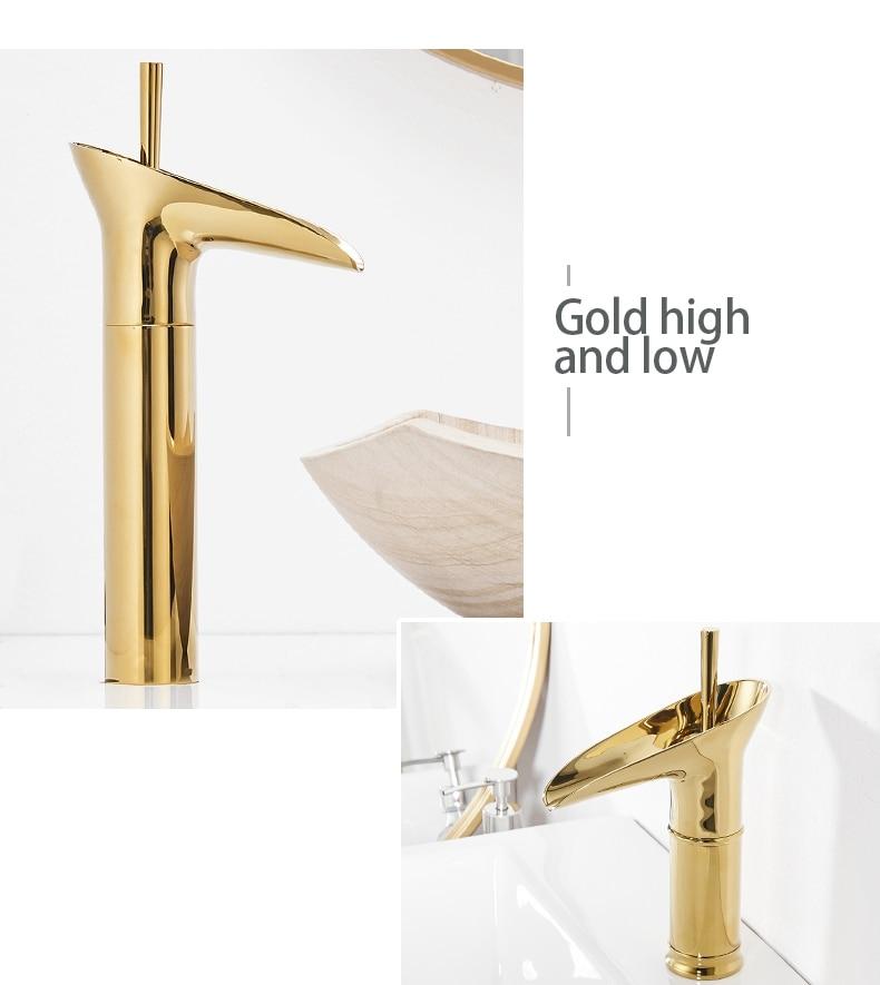 Clifton - Elegante Eingriff-Wasserfall-Badezimmerarmatur