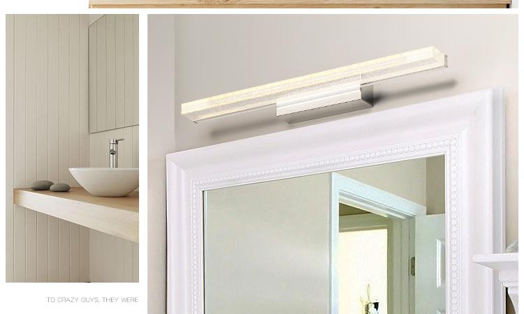 Cleo - Moderne Nordische Acryl-Waschtisch LED-Wandlampe